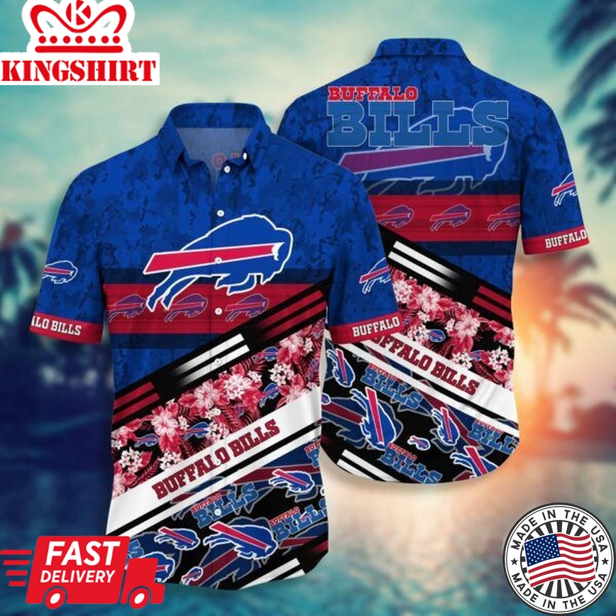 NFL Buffalo Bills Hawaiian Shirt: Short Style Hot Trending 2