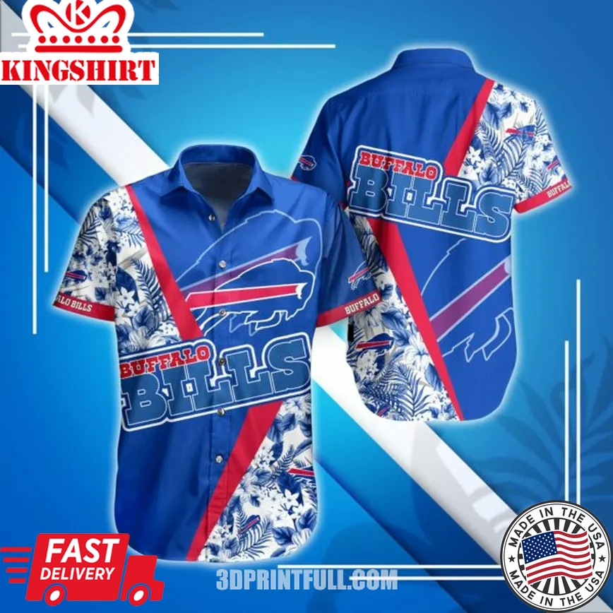 NFL Buffalo Bills Hawaiian Shirt: Style Summer Trending