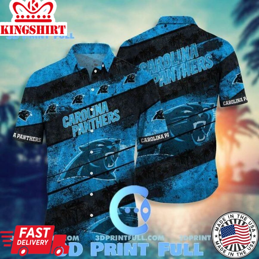 NFL Carolina Panthers Hawaiian Shirt Short Style Hot Trending 2