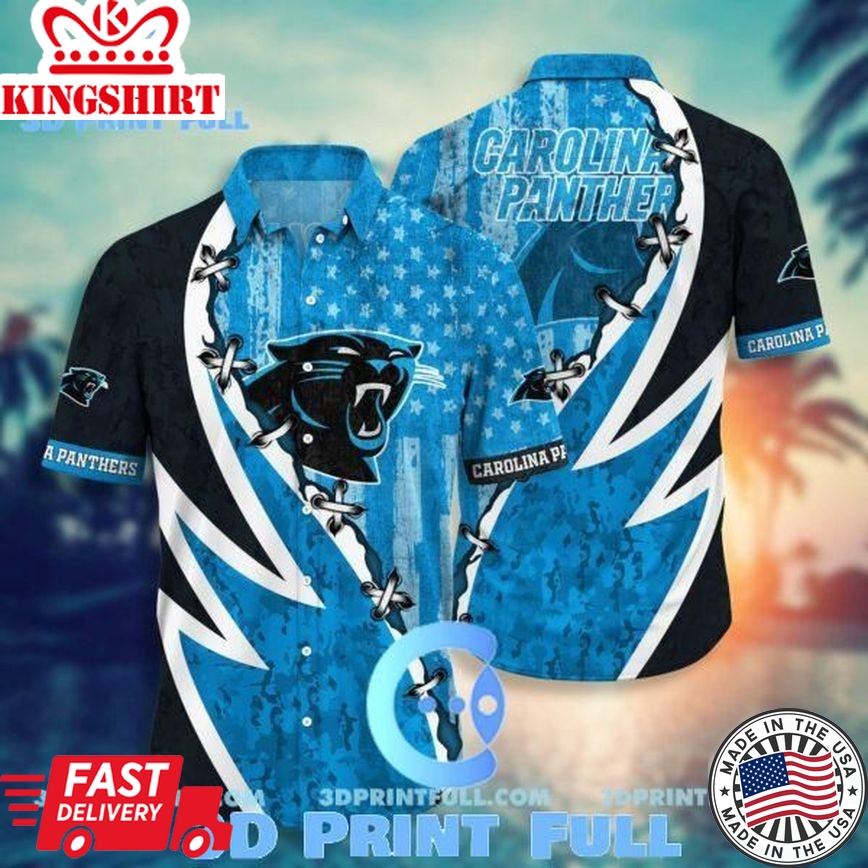 NFL Carolina Panthers Hawaiian Shirt Short Style Hot Trending