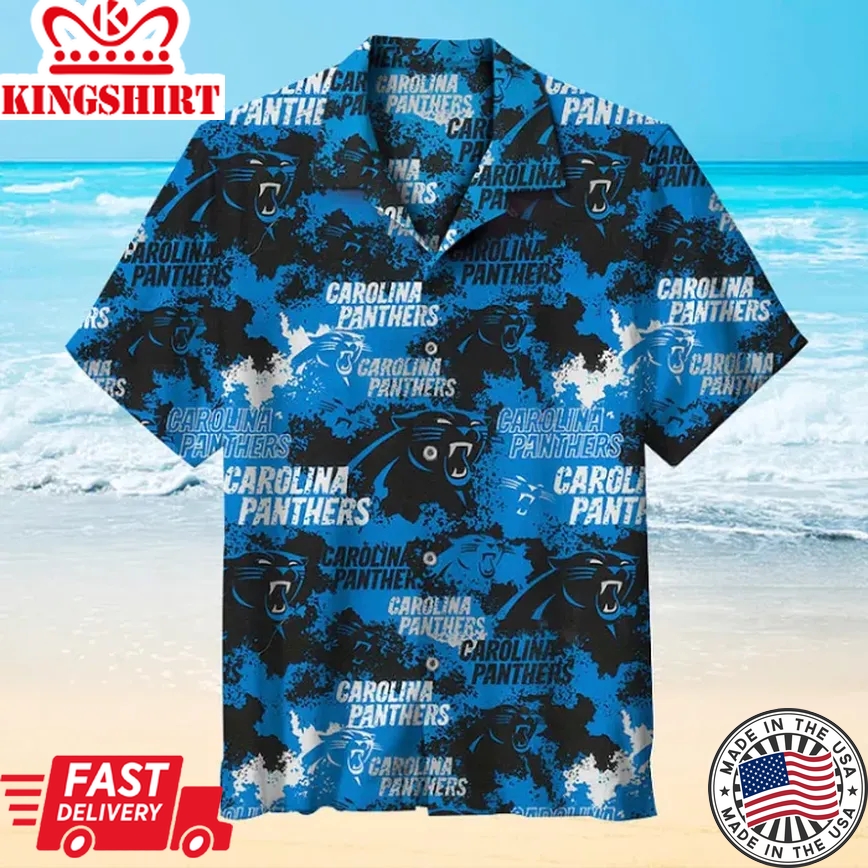 NFL Carolina Panthers Hawaiian Shirt Sleeve Shirt