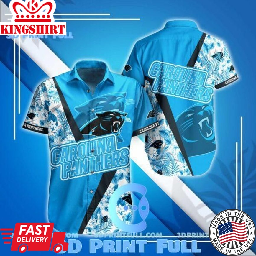 NFL Carolina Panthers Hawaiian Shirt Summer Trending