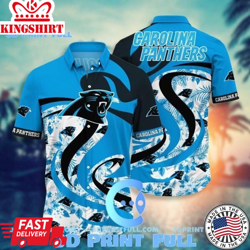 NFL Carolina Panthers Hawaiian Shirt Trending 1