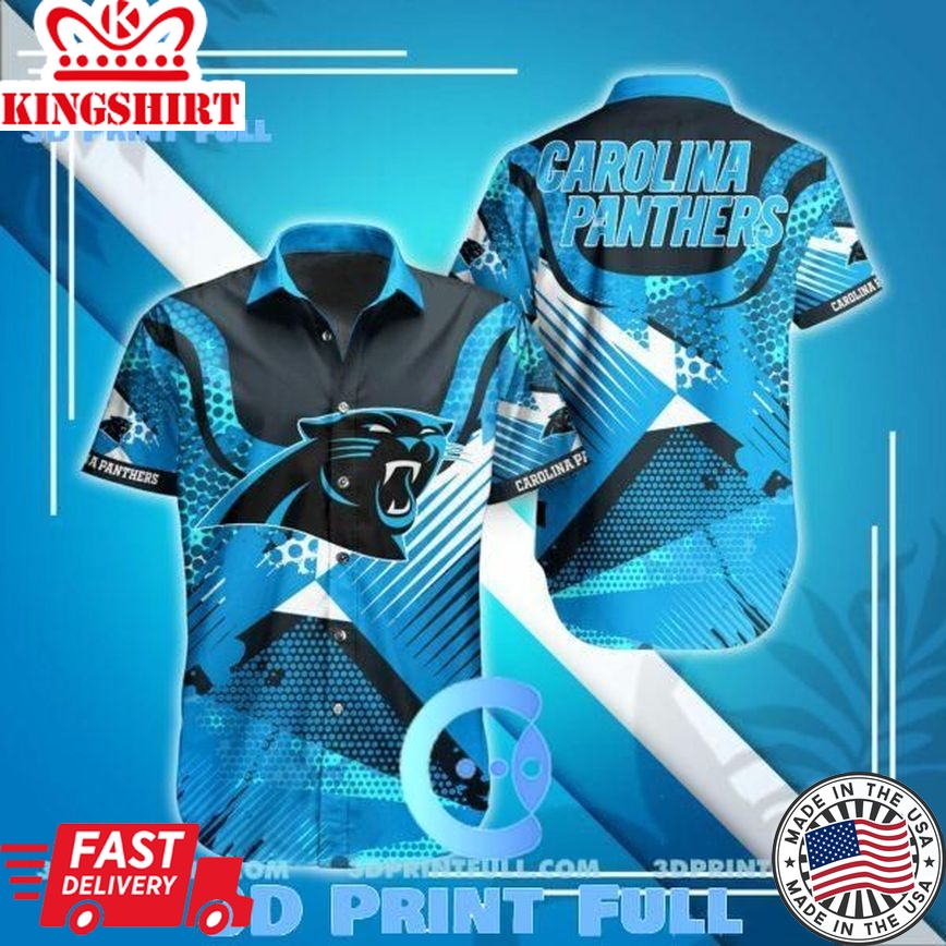 NFL Carolina Panthers Hawaiian Shirt Trending Summer 1