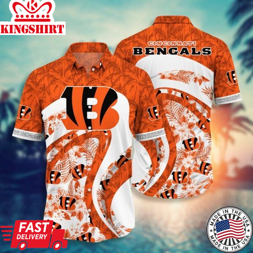 NFL Cincinnati Bengals Hawaiian Shirt Style Hot Trending