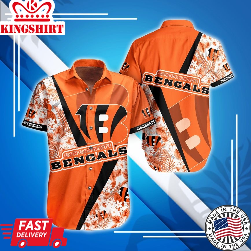 NFL Cincinnati Bengals Hawaiian Shirt Style Summer Trending