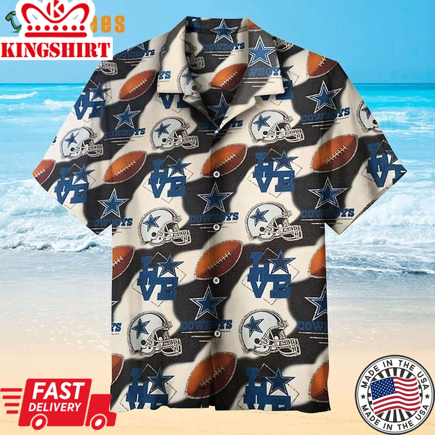 Nfl Dallas Cowboys Classic Trendy Hawaiian Shirt Perfect Gifts For Your Loved Ones