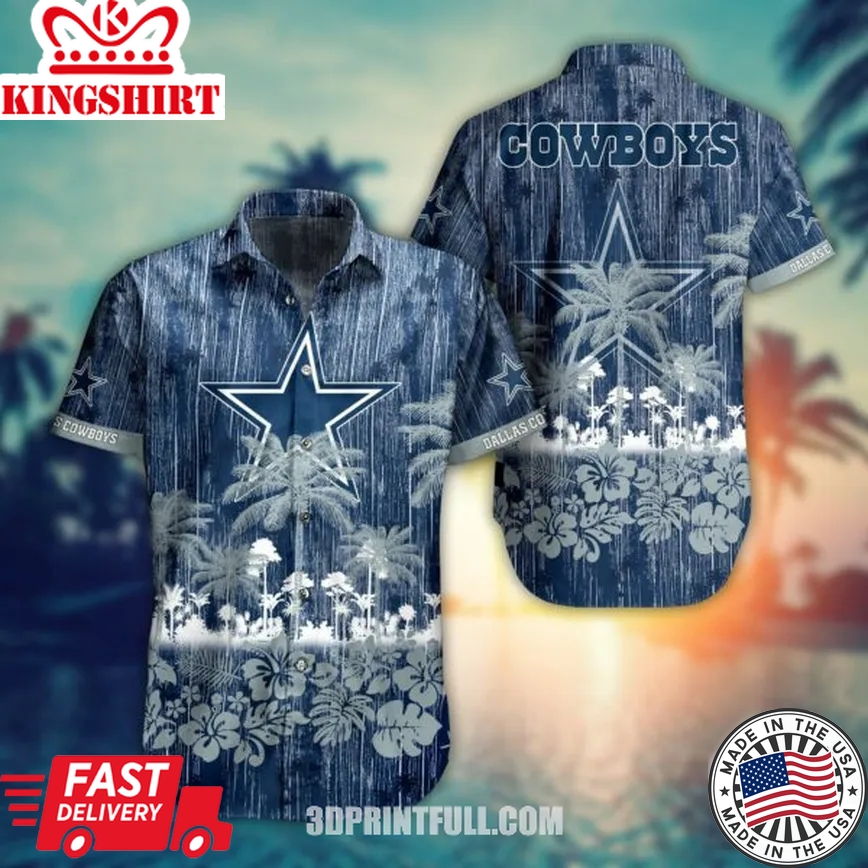 NFL Dallas Cowboys Hawaiian Shirt And Short This Summer Trending Hawaiian Shirts Design 5