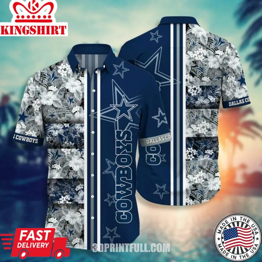 NFL Dallas Cowboys Hawaiian Shirt Short Style Hot Trending 03