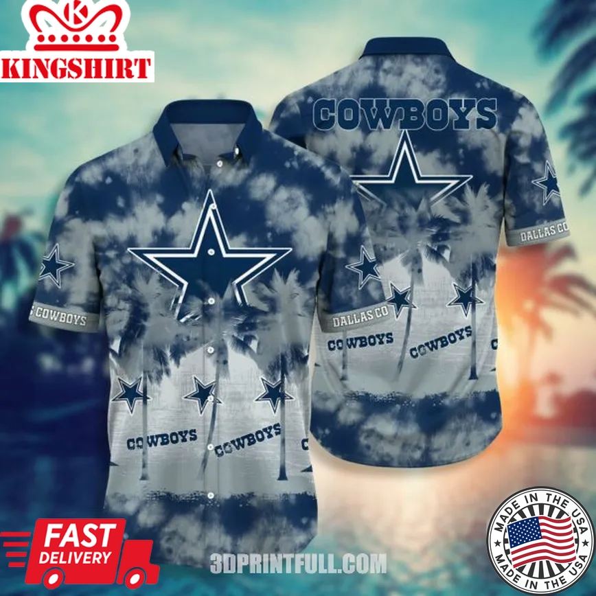 NFL Dallas Cowboys Hawaiian Shirt Short Style Hot Trending 04