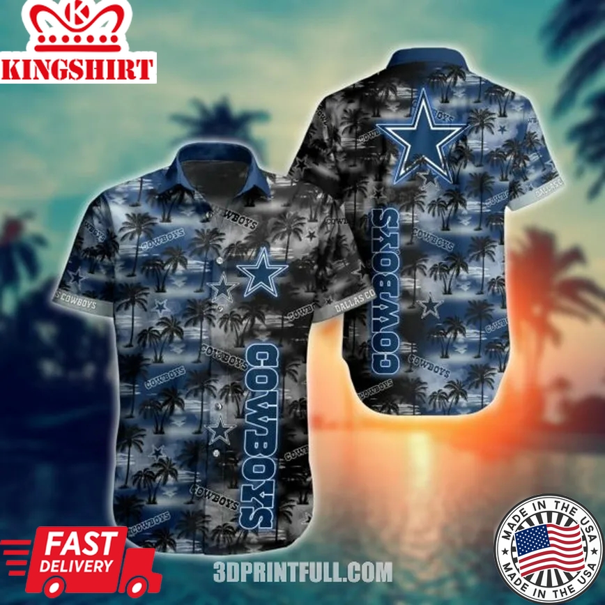 NFL Dallas Cowboys Hawaiian Shirt Short Style Summer Collection Trending Hawaiian Shirts