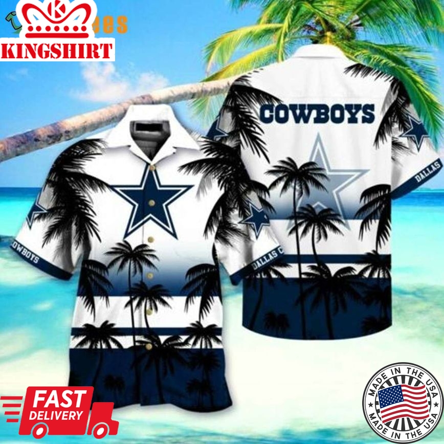 Nfl Dallas Cowboys Team Tropical Trendy Hawaiian Shirt Perfect Gifts For Your Loved Ones