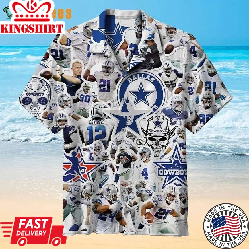 Nfl Dallas Cowboys Trendy Hawaiian Shirt Perfect Gifts For Your Loved Ones