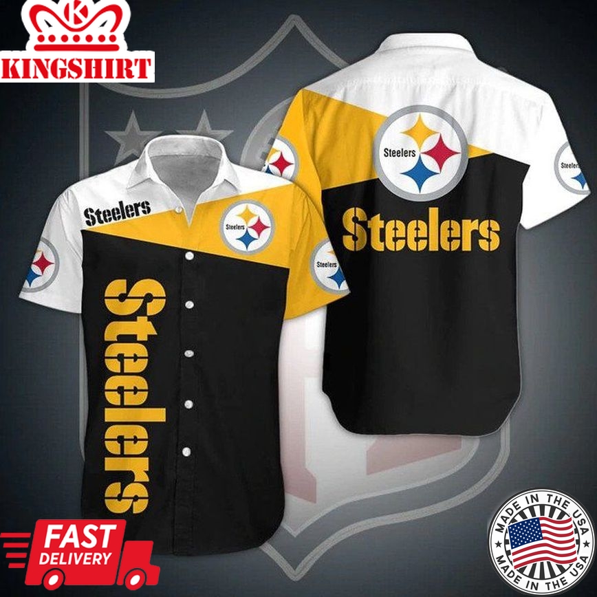 Nfl Pittsburgh Steelers Hot Trending Design Trendy Hawaiian Shirt Aloha Shirt