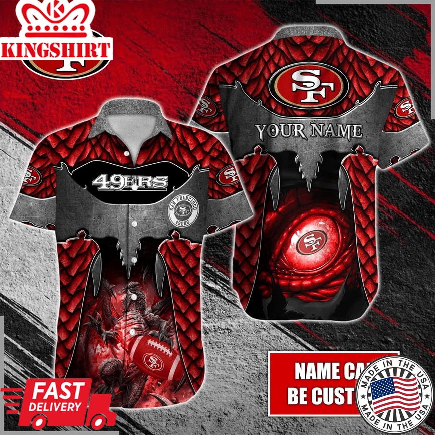 NFL San Francisco 49Ers Men Hawaiian Shirt