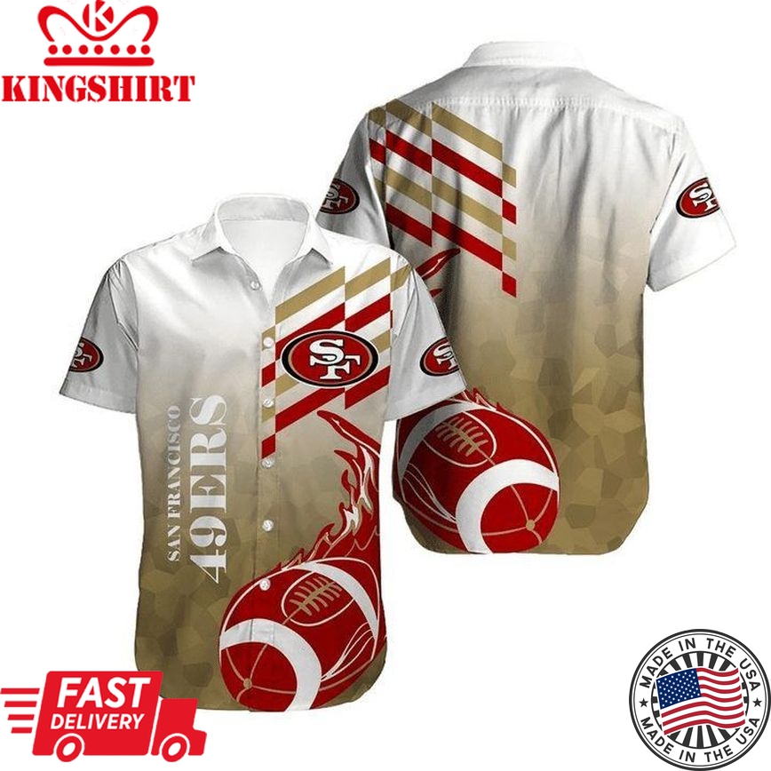 Nfl San Francisco 49Ers Special Ball Fashion Trendy Hawaiian Shirt Aloha Shirt