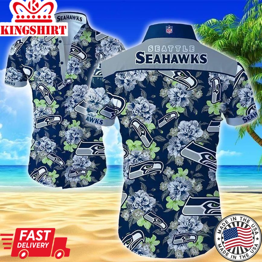 NFL Seattle Seahawks Hawaiian Shirt For Hot Fans