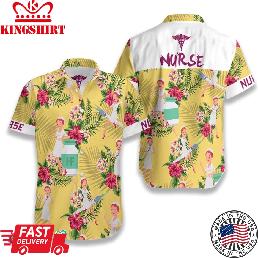 Nurse Hawaiian Shirt