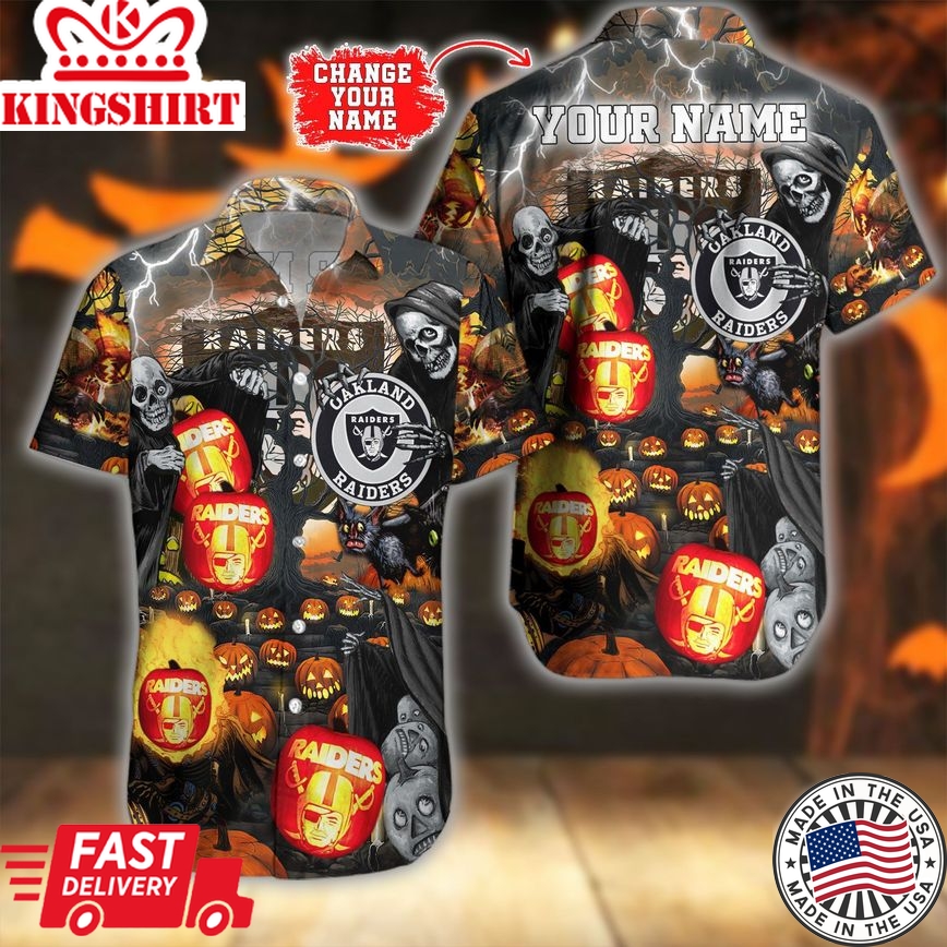 Oakland Raiders NFL Hawaiian Shirt Hot Trending 2023