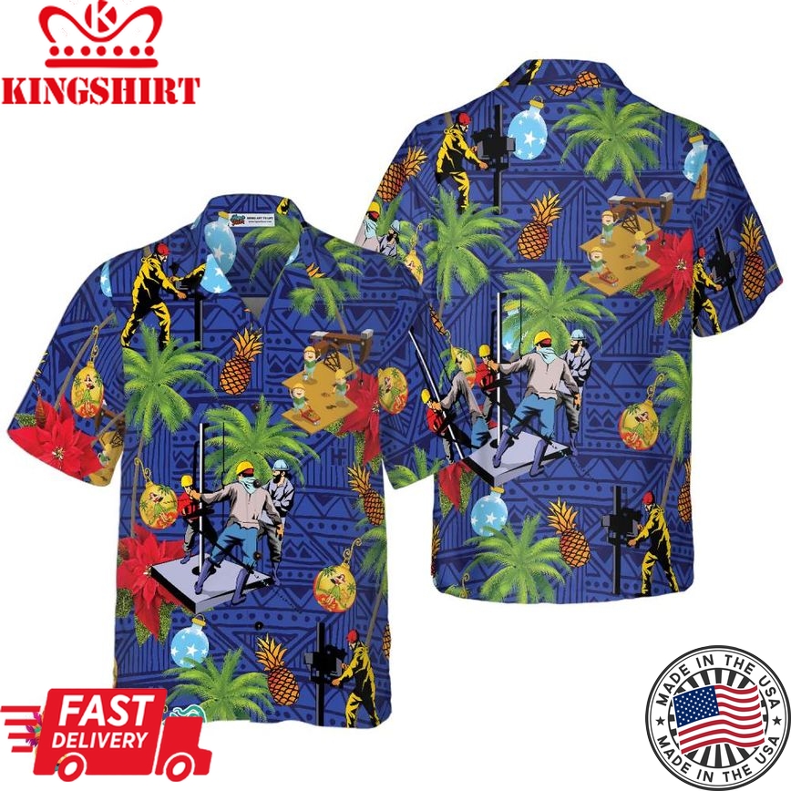 Oil Field Life Hawaiian Shirt