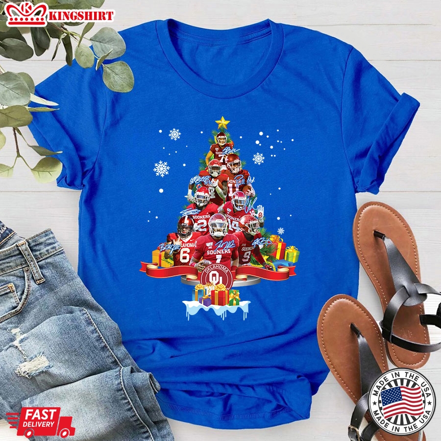 Oklahoma Sooners Christmas Tree Ornament T-Shirt