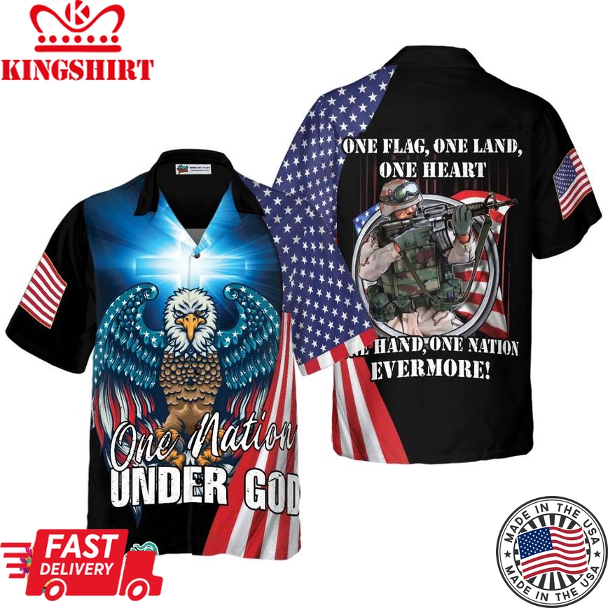 One Nation Under God Hawaiian Shirt