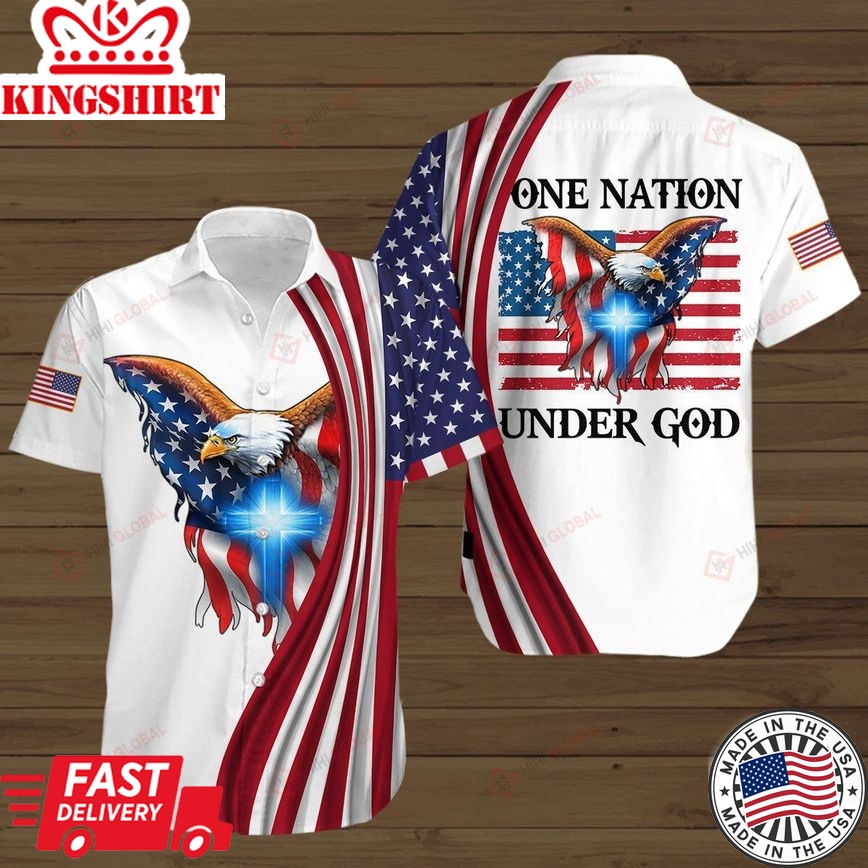 One Nation Under God Hawaiian Shirts Hawaiian Shirt