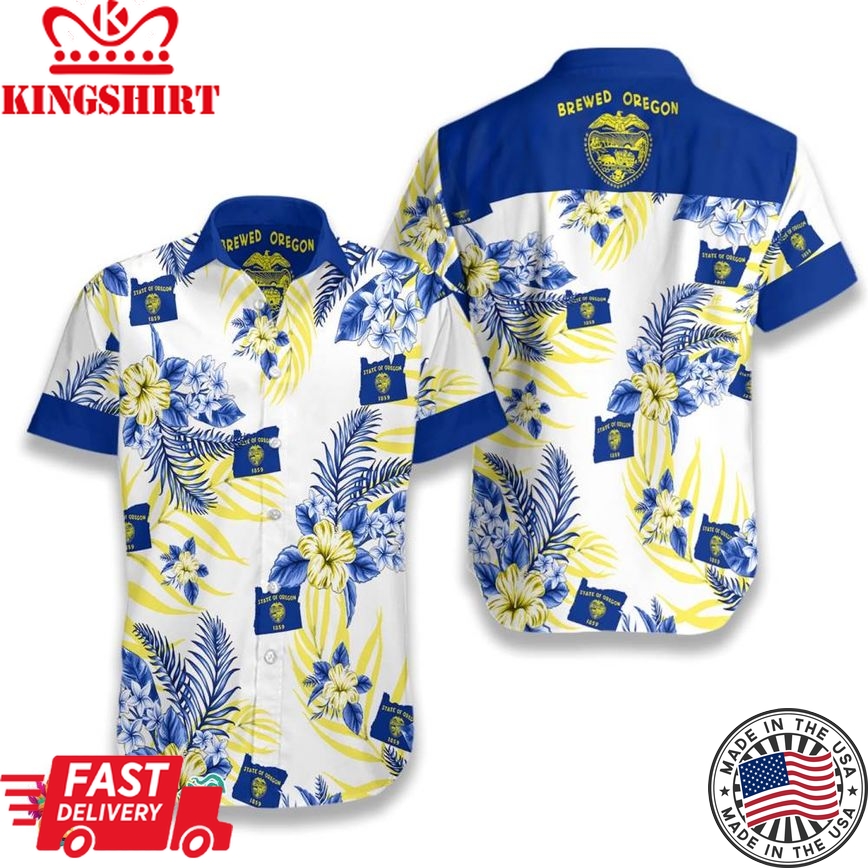 Oregon Proud Hawaiian Shirt