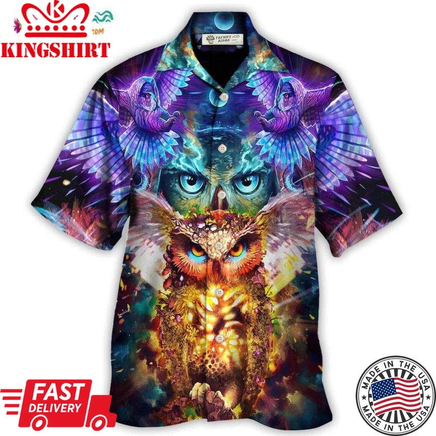 Owl I Need Is You Hawaiian Shirt