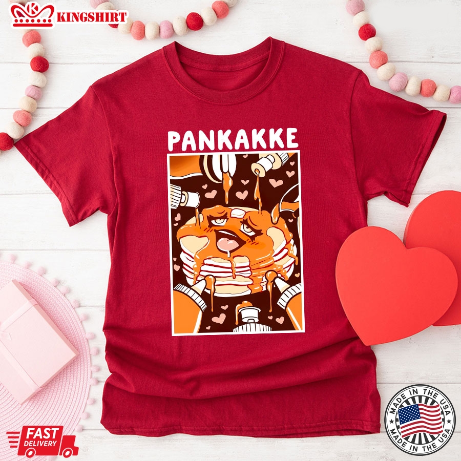 Pankakke Ahegao Pancake T-Shirt