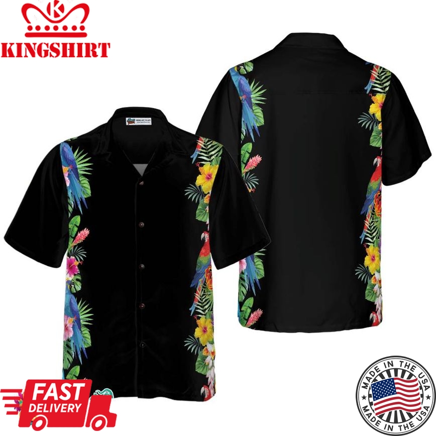 Parrot Party Shirt For Men Hawaiian Shirt