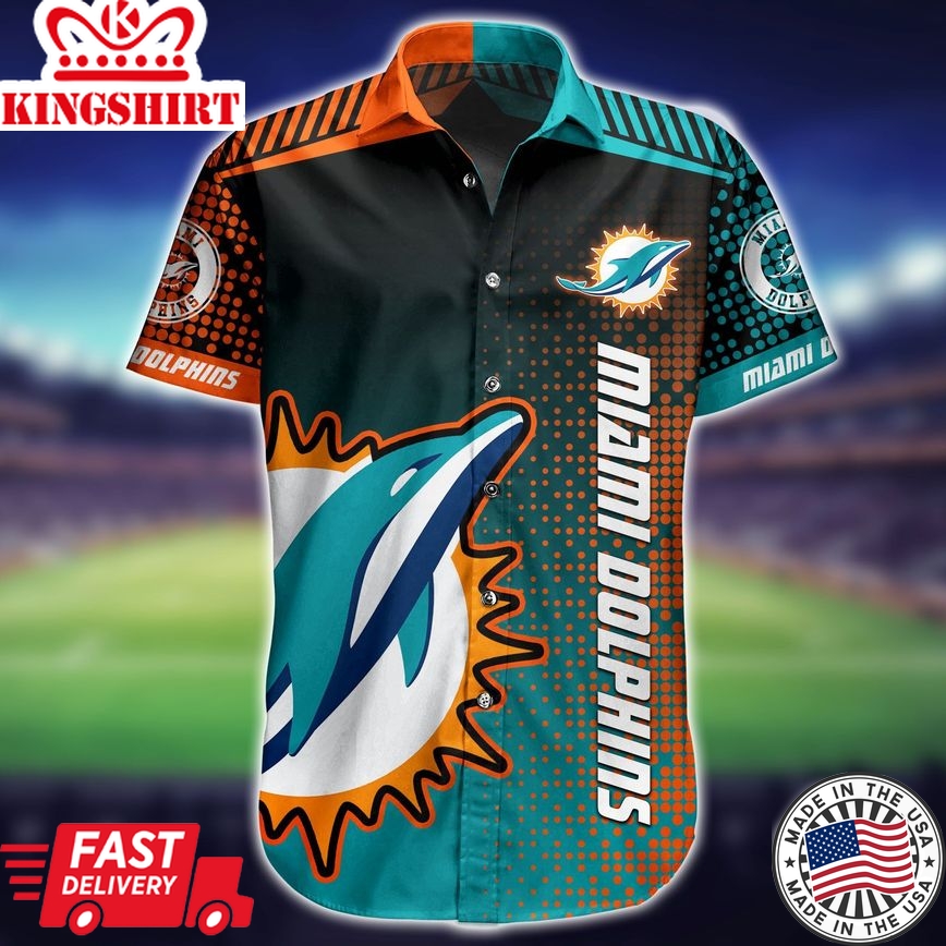 Personalize Your Miami Dolphins Hawaiian Shirt NFL Edition