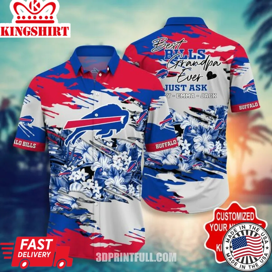 Personalized NFL Buffalo Bills Hawaiian Shirt