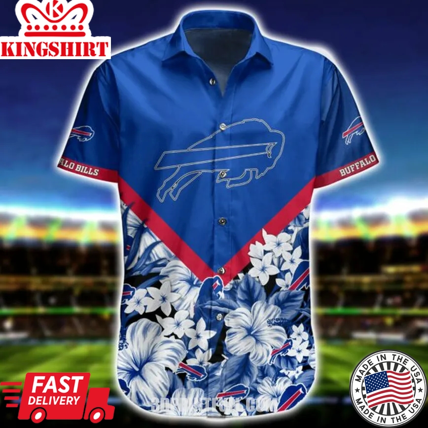 Personalized NFL Buffalo Bills Hawaiian Shirt: Short and Stylish