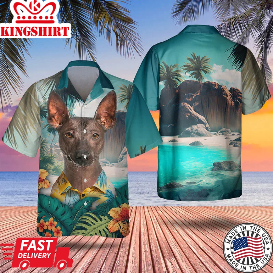 Peruvian Inca Orchid Trendy Hawaiian Shirt, Dog Lover Trendy Hawaiian Shirt, Summer Trendy Hawaiian Shirt For Men And Women