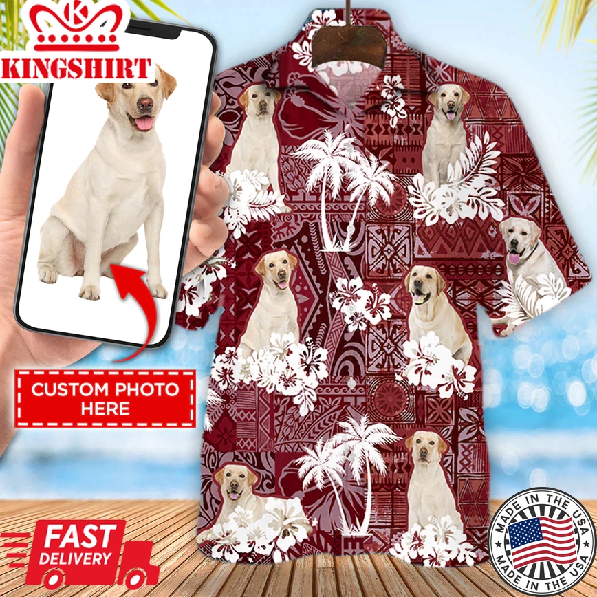 Pet Custom Photo Trendy Hawaiian Shirt, Tropical Shirts, Gift For Him, Funny Trendy Hawaiian Shirts