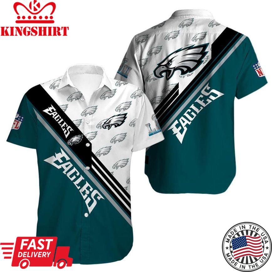 Philadelphia Eagles Hawaiian Shirt: Trending Hawaiian Shirts Design 01, Limited Edition