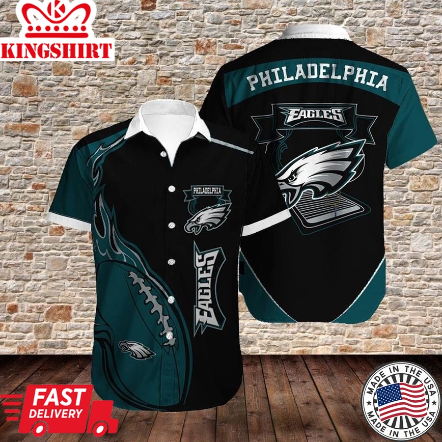 Philadelphia Eagles Hawaiian Shirt: Trending Hawaiian Shirts Design 03, Limited Edition