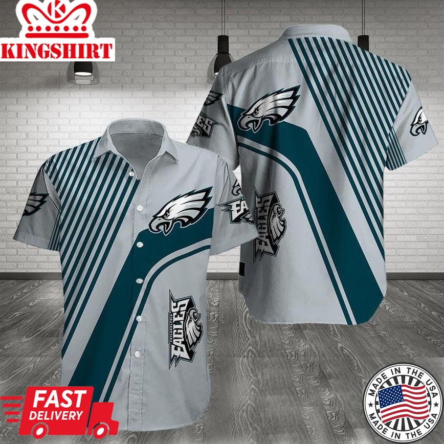 Philadelphia Eagles Hawaiian Shirt: Trending Hawaiian Shirts Design 06, Limited Edition