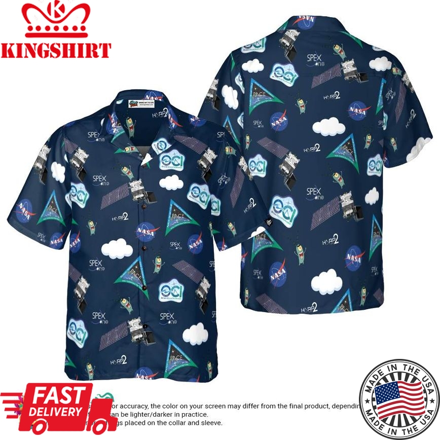 Phillip Blackwood Dark Blue Hawaiian Shirt