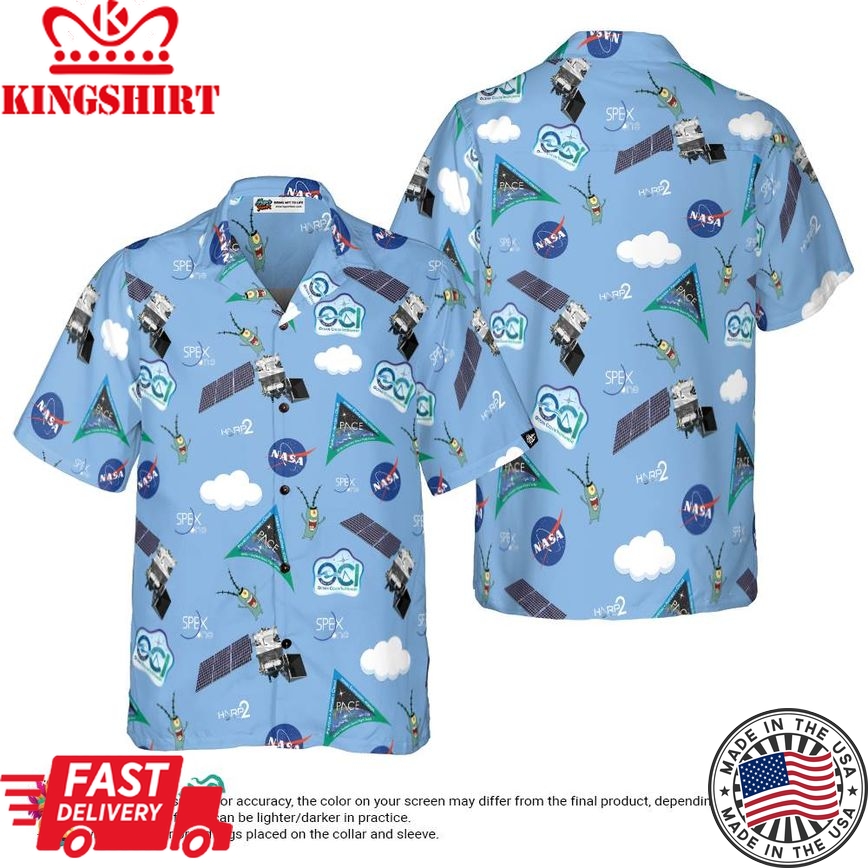 Phillip Blackwood Light Blue Hawaiian Shirt