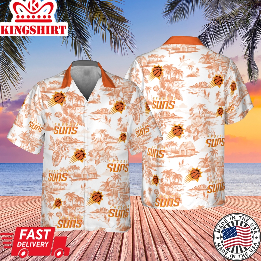 Phoenix Suns Island Splash Official Aloha Shirt