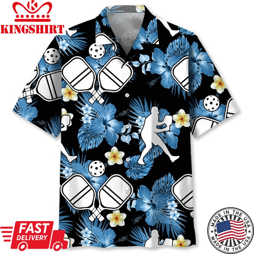 Pickleball Nature Trendy Hawaiian Shirt, Pickleball Shirt, Trendy Hawaiian Shirt For Men And Women