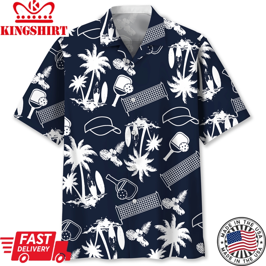 Pickleball Trendy Hawaiian Shirt