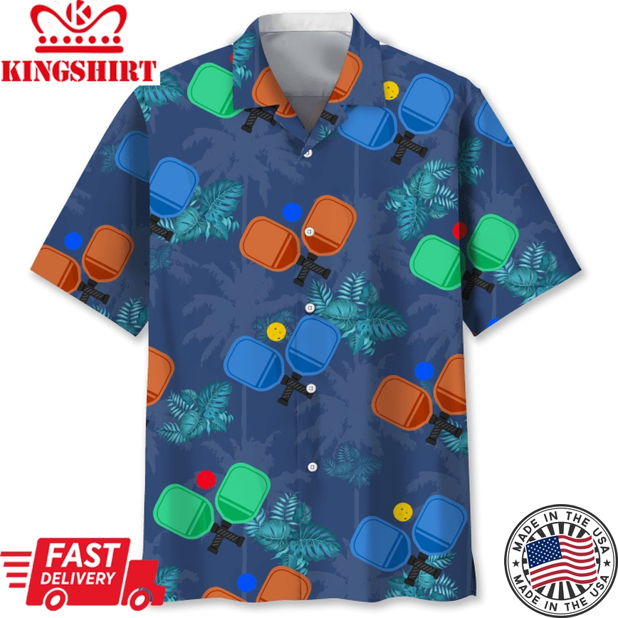 Pickleball Tropical Hawaii Shirt