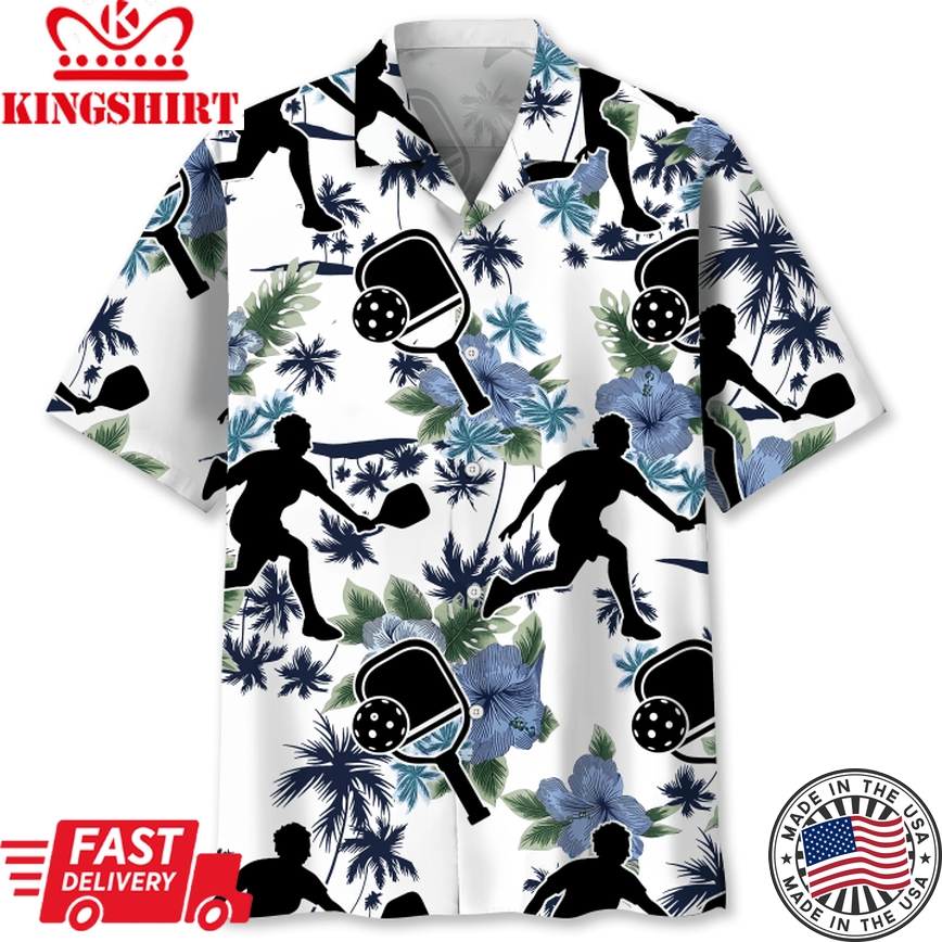 Pickleball White Nature Hawaii Shirt