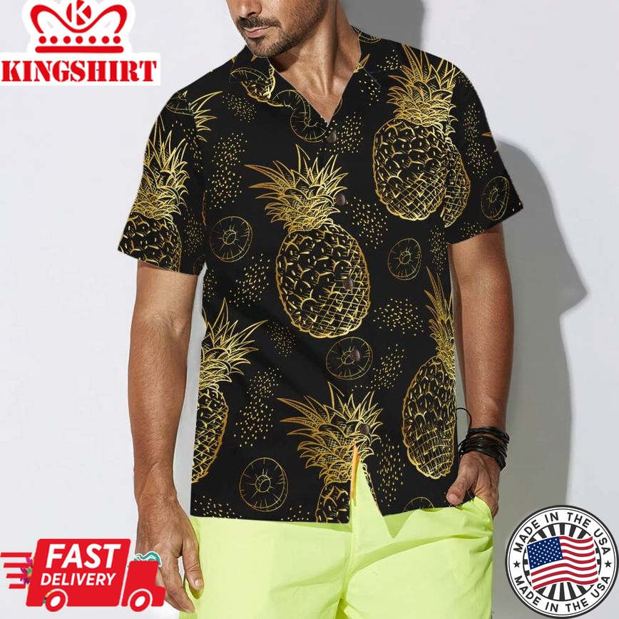 Pineapple Pattern V11 Hawaiian Shirt