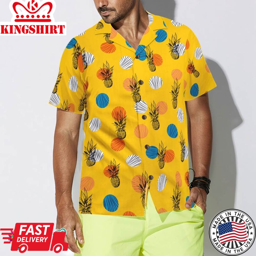 Pineapple Pattern V3 Hawaiian Shirt