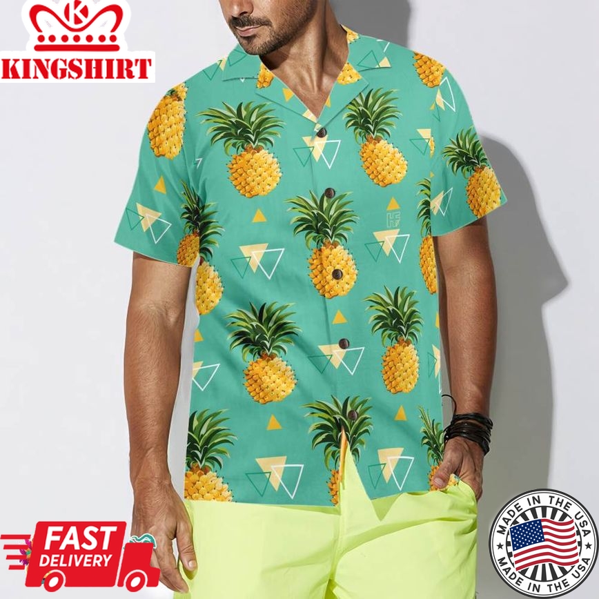 Pineapple Pattern V7 Hawaiian Shirt