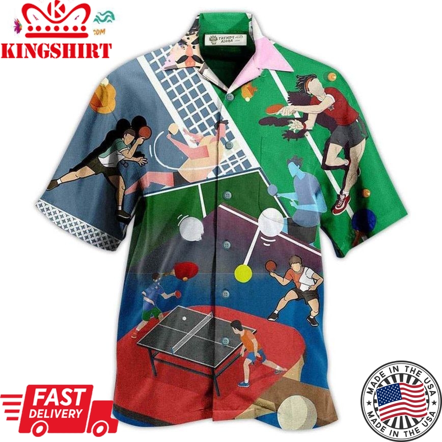 Ping-Pong Lover Hawaiian Shirt